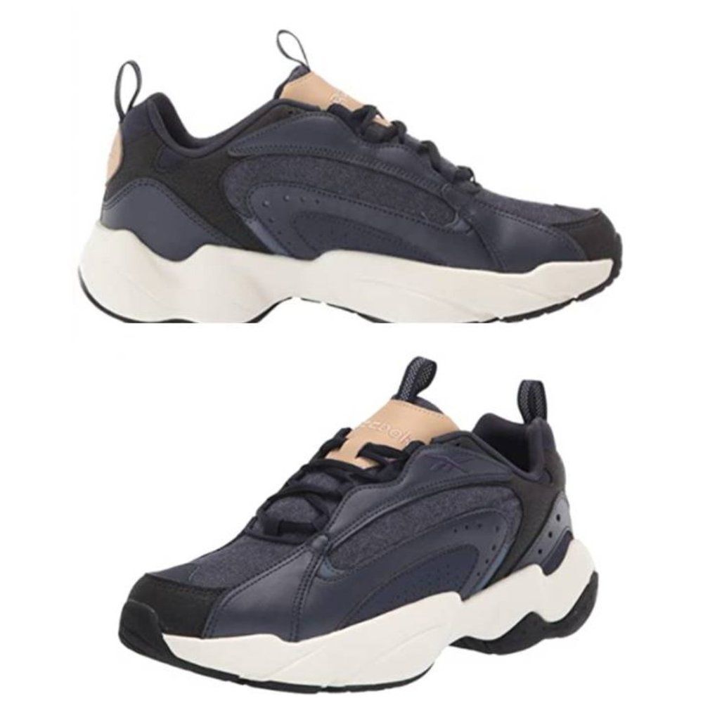 Reebok Women's Royal Pervader Running Shoes Sport Black Indigo Sneaker Size 6.5